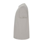 Men’s 100% cotton jersey printed t-shirt, 190 g/m², Roly grey colour side view