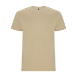 Men’s 100% cotton jersey t-shirt, 190 g/m², Roly sand colour