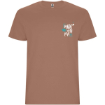 Men’s 100% cotton jersey printed t-shirt, 190 g/m², Roly screen printing view