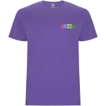 Children’s 100% cotton jersey t-shirt, 190 g/m², Roly screen printing view