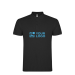 Children’s piqué-knit 100% cotton polo shirt, 200 g/m², Roly main view