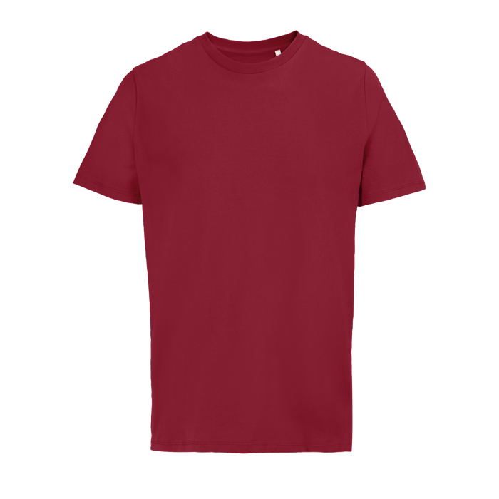 Unisex 100% organic cotton t-shirt, 175 g/m2, SOL'S Legend desatured red colour
