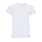 Unisex crew-neck cotton T-shirt, 150 g/m2, SOL'S Crusader white colour ninth view
