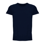 Unisex crew-neck cotton T-shirt, 150 g/m2, SOL'S Crusader navy-blue colour