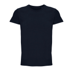 Unisex crew-neck cotton T-shirt, 150 g/m2, SOL'S Crusader navy-blue colour