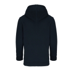 Children's cotton and polyester hoodie, 280 g/m2, SOL'S Condor black colour rear view