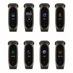 Branded sports watch, LCD touchscreen black colour second view