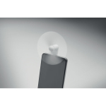 Portable phone fan with USB-C port connection white colour