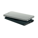 Wireless charging power bank in recycled aluminium, 5,000 mAh