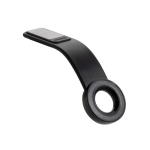 Magnetic car phone holder made from recycled materials black colour
