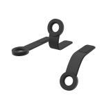 Magnetic car phone holder made from recycled materials black colour