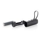 Removable portable power bank, ideal for battery recycling, 5,000 mAh black colour