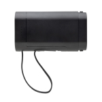 Removable portable power bank, ideal for battery recycling, 10,000 mAh black colour