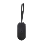 Removable portable power bank, ideal for battery recycling, 10,000 mAh black colour