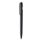 Recycled plastic pen with 1 km writing capacity, blue ink black colour