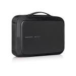Anti-theft RPET backpack convertible into laptop briefcase, 16”
