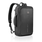Anti-theft RPET backpack convertible into laptop briefcase, 16”