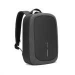 Waterproof anti-theft RPET backpack with RFID protection, 16” black colour