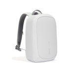 Waterproof anti-theft RPET backpack with RFID protection, 16” off white colour