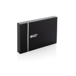 Key organiser set with keyring and blue ink pen black colour