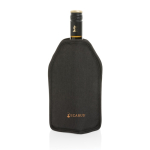 RPET wine bottle cooler sleeve in assorted colours black colour