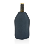 RPET wine bottle cooler sleeve in assorted colours navy-blue colour