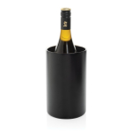 Recycled stainless steel wine cooler bucket black colour