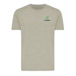 Unisex regular-fit T-shirt in 100% cotton, 180 g/m² beige colour view with logo