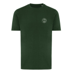 Unisex regular-fit T-shirt in 100% cotton, 180 g/m² forest green colour view with logo