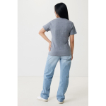 Unisex regular-fit T-shirt in 100% cotton, 180 g/m² heather light grey colour