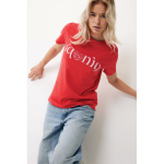 Unisex regular-fit T-shirt in 100% cotton, 180 g/m² coral colour