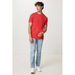 Unisex regular-fit T-shirt in 100% cotton, 180 g/m² coral colour model view