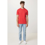 Unisex regular-fit T-shirt in 100% cotton, 180 g/m² coral colour second model view
