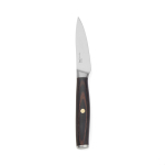 Paring knife in recycled stainless steel with 8.5 cm blade silver colour
