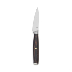 Paring knife in recycled stainless steel with 8.5 cm blade silver colour