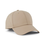 6-panel RPET cap with adjustable buckle closure, 85 g/m² ivory colour