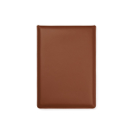 Polyester laptop sleeve with built-in mouse mat, 14” brown colour