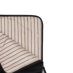 Recycled polyester laptop sleeve with inner pocket, 14” black colour