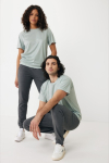 Unisex jogger trousers in recycled cotton, 340 g/m² dark grey colour