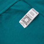Unisex jogger trousers in recycled cotton, 340 g/m² emerald green colour