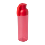 Recycled plastic bottle with silicone handle, 600 ml