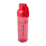 Recycled plastic bottle with silicone handle, 600 ml