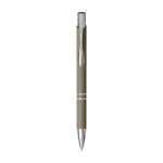Aluminium pen with soft-touch coating, black ink