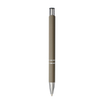 Aluminium pen with soft-touch coating, black ink