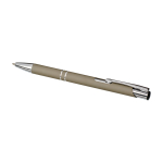 Aluminium pen with soft-touch coating, black ink