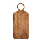 Handmade teak root chopping board wood colour
