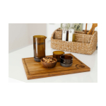 Handmade teak root chopping board wood colour