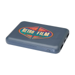 Slim and stylish recycled plastic power bank, 5,000 mAh