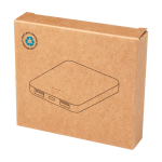 Slim and stylish recycled plastic power bank, 5,000 mAh