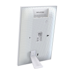 Prixton Prado 10'' digital photo frame with ”Frameo” app white colour